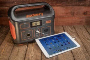 My Personal Experience with the Jackery Solar Generator 2000PRO Charger with iPad Connected